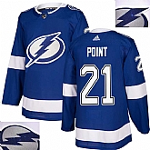 Lightning #21 Point Blue With Special Glittery Logo Adidas Jersey,baseball caps,new era cap wholesale,wholesale hats